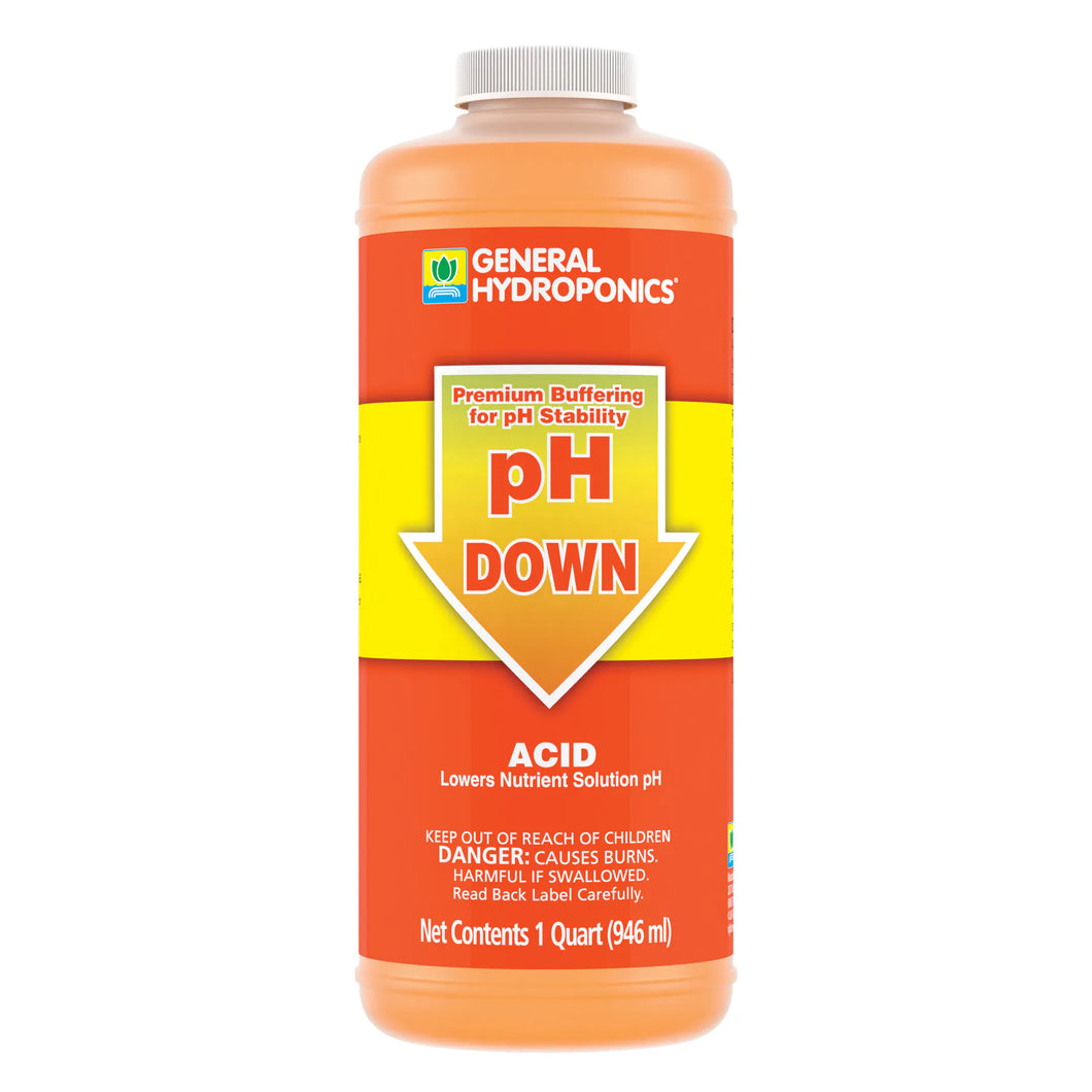 General Hydroponics pH Down Liquid